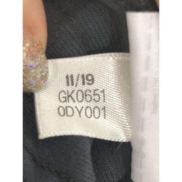 Adidas Men’s Track Pants S Black Trefoil Zip Pockets Triple Stripes Zip Ankle - Picture 4 of 16